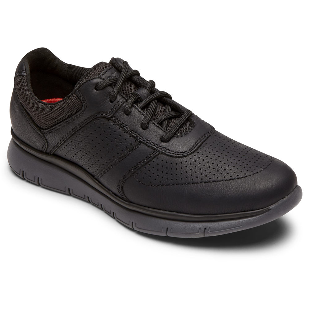 Zapatillas Rockport Hombre Mexico - Primetime Casual U Bal Negros - FOAXB7165